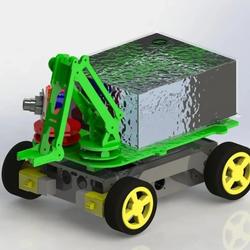 【机器人】AGR - Plant Sprayer机器人小车3D图纸 STEP格式