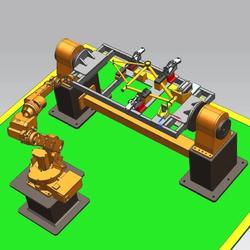 【机器人】Robo Indexing Welding SPM机器人分度焊接3D数模图纸 STP格式