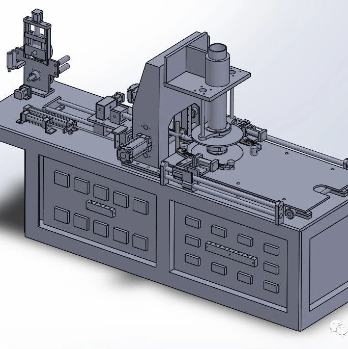 【非标数模】电缆绕线机3D数模图纸 Solidworks设计