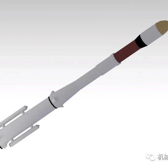 【飞行模型】Rocket Model简易火箭模型3D图纸 CATIA设计 附STP