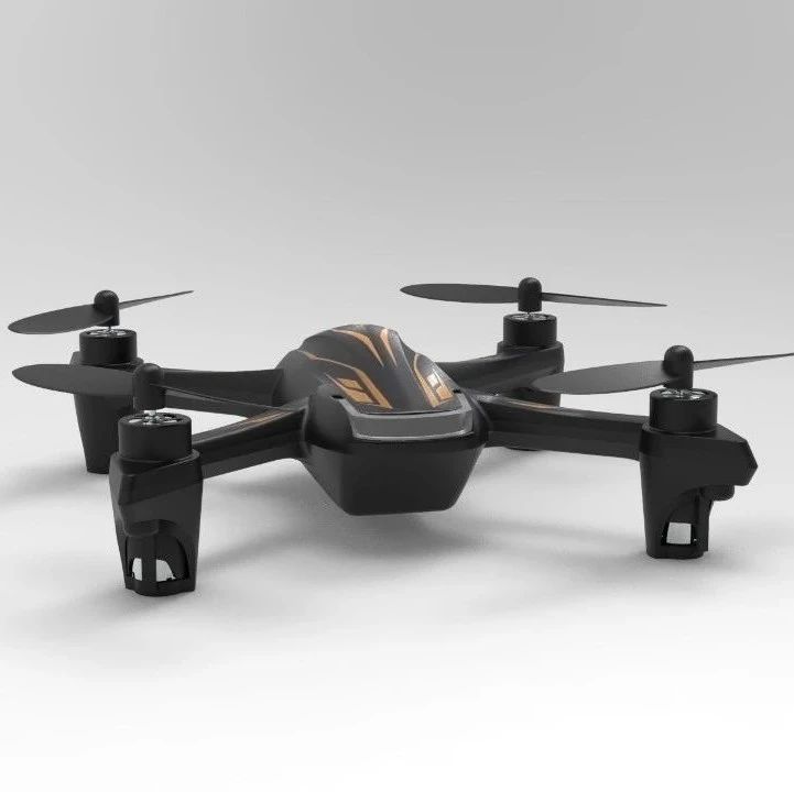 【飞行模型】drone gang四轴飞行器造型3D图纸 STEP格式