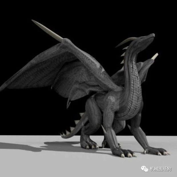 【3D打印】black-dragon外国飞龙3D打印图纸 STL格式