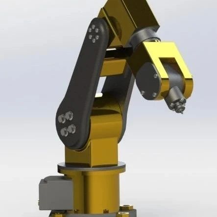 【机器人】Robotic Arm (SPK Servo)机械臂简易模型3D图纸