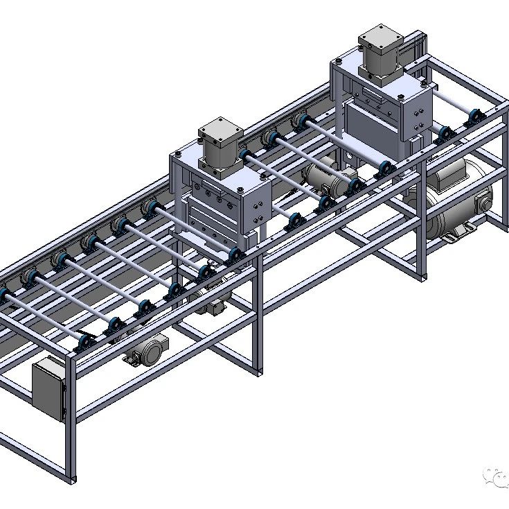 【工程机械】Press brake Machine压弯机机床3D数模图纸 STEP格式
