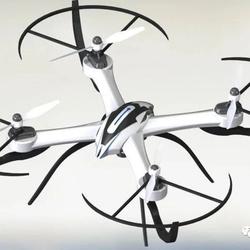 【飞行模型】tarantula drone简易四轴无人机模型3D图纸 Solidworks设计