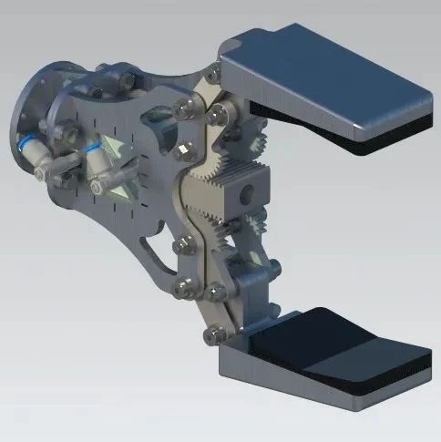 【机器人】Gripper for Fanuc M-10iA机械爪夹具3D数模图纸 STP格式