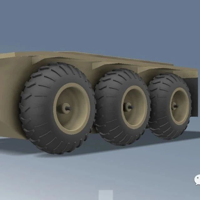 【其他车型】Robotic Operated Vehicle六轮机器人车3D图纸 STP