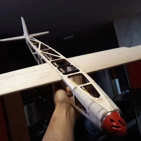 【飞行模型】F5D 翼展1200mm航模飞机模型3D图纸 STP格式