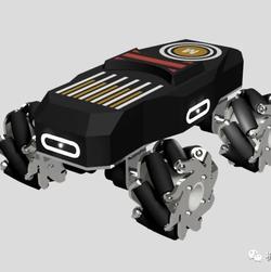 【机器人】robot chassis麦克纳姆轮小车3D数模图纸 STEP格式