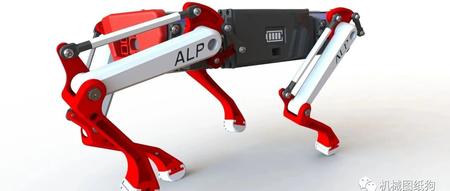 【机器人】Quadruped robot DIY四足机器狗（适合3D打印）