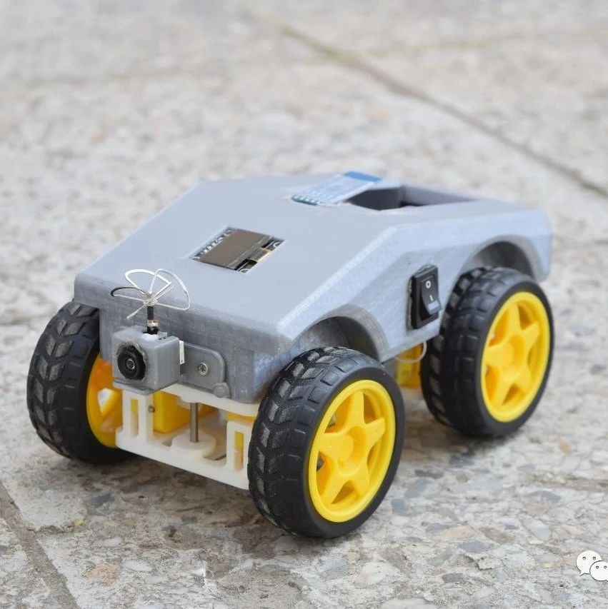 【其他车型】Cybertrack stm32小车模型3D图纸
