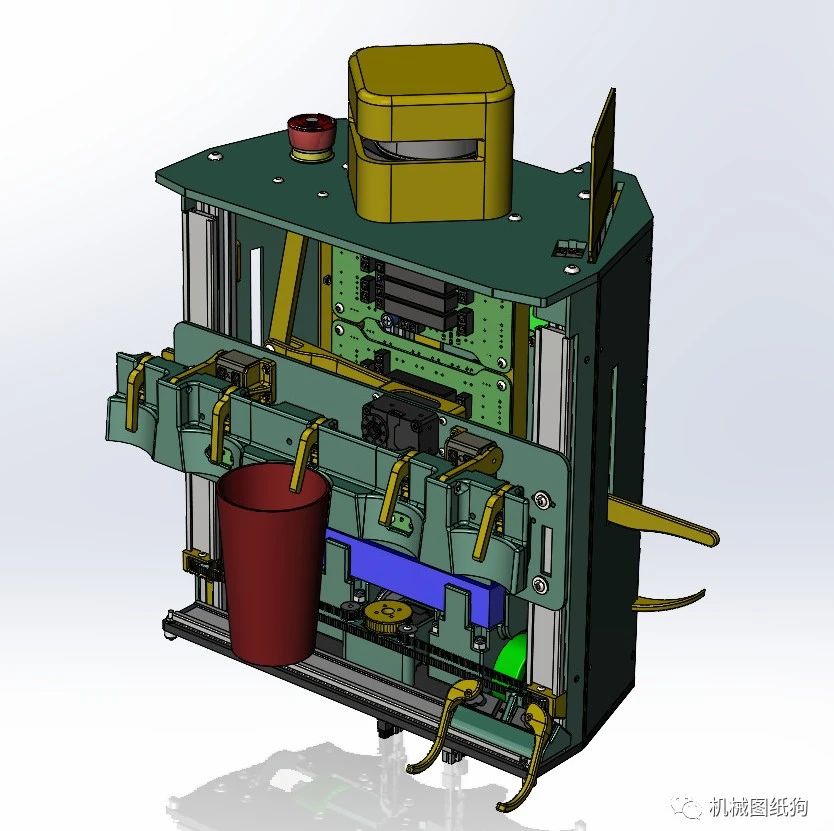 【工程机械】Prototype robot 2021设备机构3D数模图纸 STEP格式
