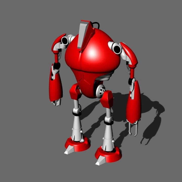 【机器人】NURBS曲面机器人造型3D图纸 RHINO设计 3dm格式