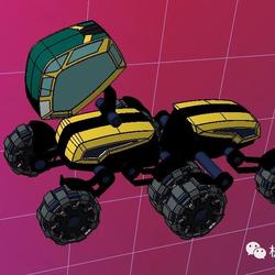 【工程机械】Aptilla ANTS蚂蚁造型工程车模型3D图纸 STP格式