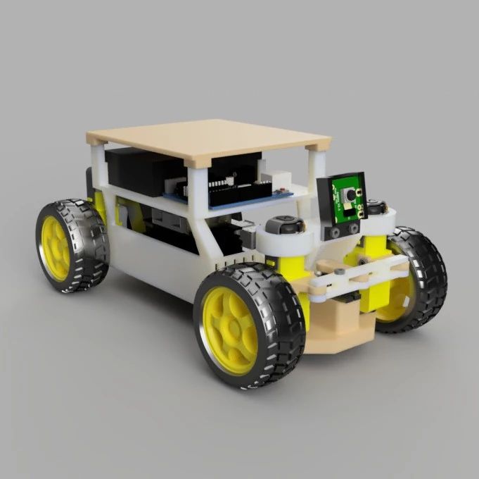 【其他车型】Jetson and Arduino智能玩具小车3D图纸 STEP格式