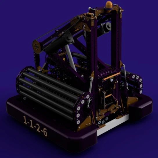 【机器人】FRC Cyberknights比赛机器人车3D图纸 STEP格式