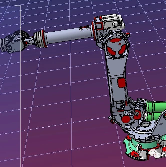【机器人】机械手6轴造型3D图纸 STEP格式