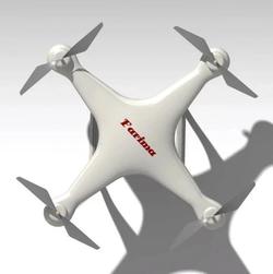 【飞行模型】drone-quadcopter四旋翼无人机造型3D图纸 CATIA设计