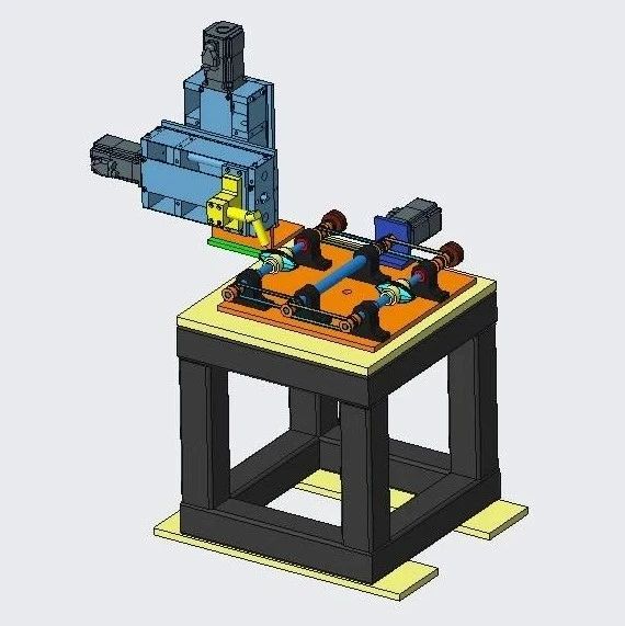 【工程机械】焊接spm三维数模图纸 STP格式