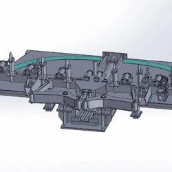 【工程机械】firkate钢筋折弯机构3D图纸 STEP格式