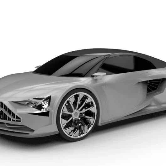 【汽车轿车】Titan CR汽车模型3D图纸 STEP格式