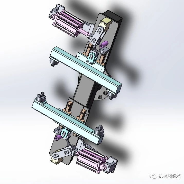 【机器人】ABB机器人夹爪3D数模图纸 Solidworks设计 附STEP