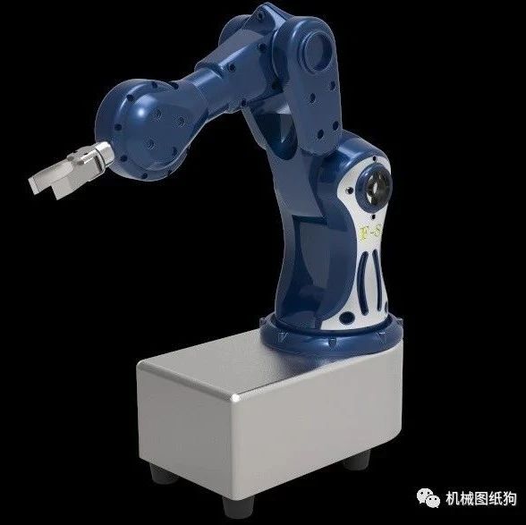 【机器人】new-robot机械臂简易造型3D图纸 STEP格式