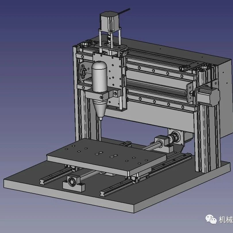 【工程机械】cnc-marking数控打标机3D图纸 STEP格式