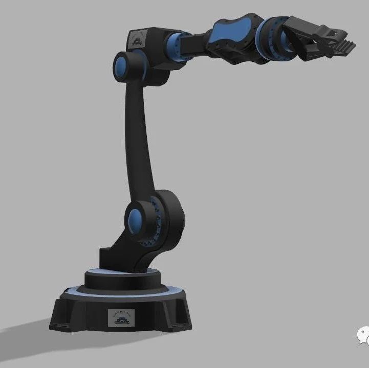 【机器人】Robotic Arm机械臂简易造型3D图纸 STEP格式