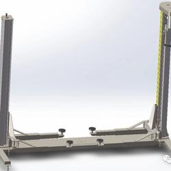 【工程机械】elevador automotivo汽车升降机3D数模图纸 x_t格式