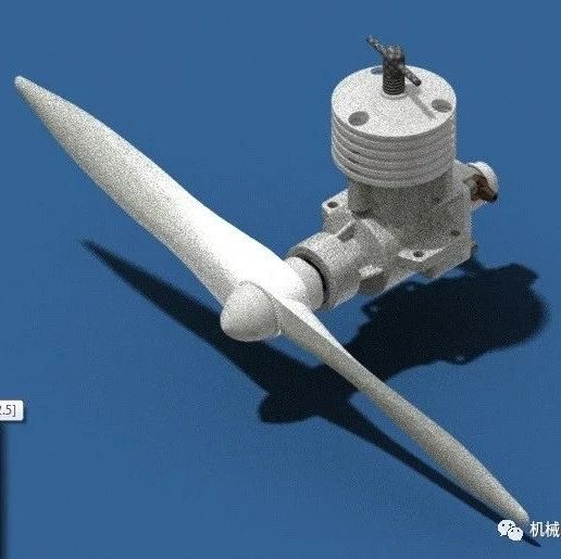 【发动机电机】2.5 МАРЗ 单缸发动机3D数模图纸 INVENTOR设计