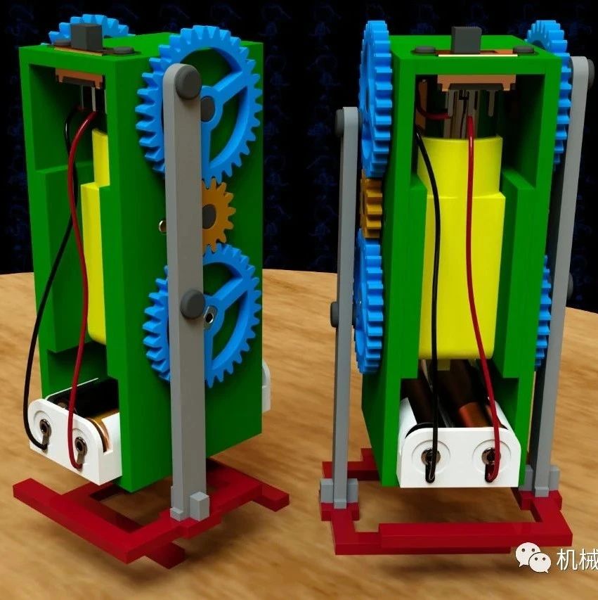 【生活艺术】迷你步行机器人模型3D图 多种格式