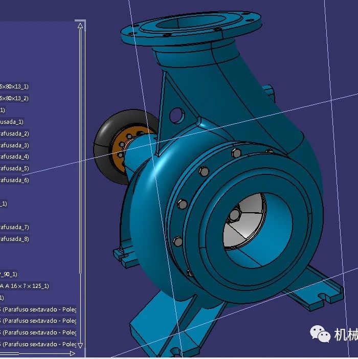 【工程机械】Bomba-200-400离心机3D数模图纸 STP格式