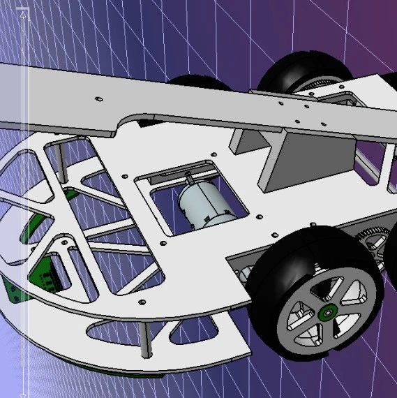 【工程机械】bogie四轮玩具小车模型3D图纸 STP格式