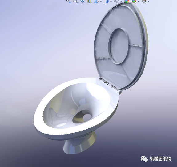 【生活艺术】EVERYBOD Toilet马桶模型3D图纸 Solidworks设计_SolidWorks仿真秀干货文章