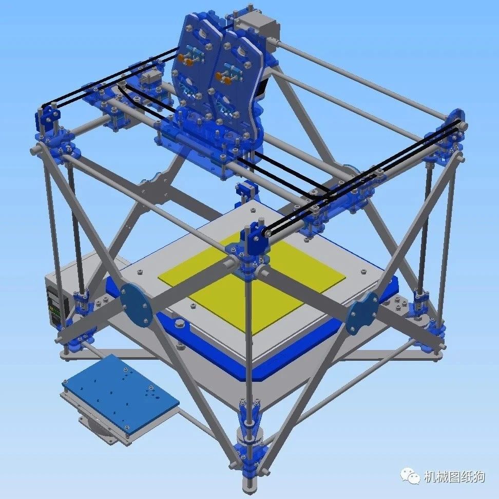 【工程机械】bits-from-bytes 3D打印机数模图纸 STP格式