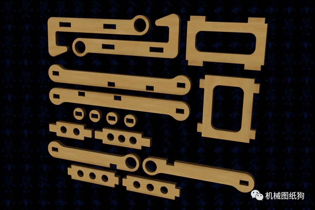 【生活艺术】可折叠智能手机支架激光切割模型3d图 多种格式 Solidworks 仿真秀干货文章