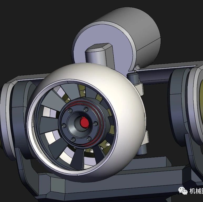 【工程机械】eye摄像头监控头3D数模图纸 STP格式
