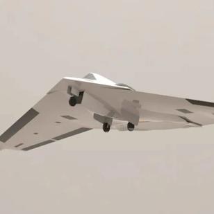 【飞行模型】RQ-170隐身无人机模型3D图纸 Solidworks设计