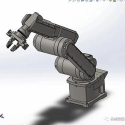 【机器人】Robot-arm2加持机械臂3D数数图纸 Solidworks设计