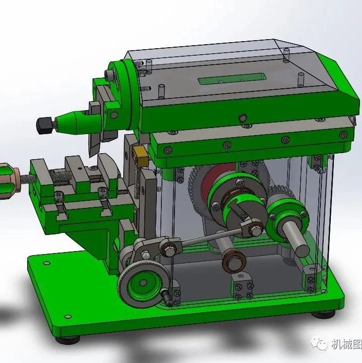 【工程机械】limadora小型金属加工机床3D图纸 Solidworks 附pdf工程图