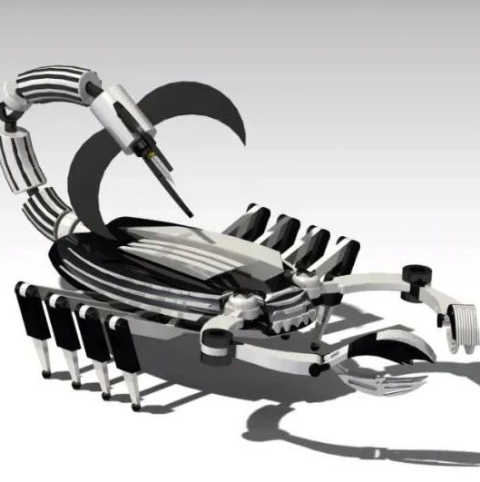 【精巧机构】Scorpion机械仿生蝎子模型3D图纸 CATIA设计