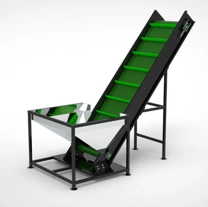 【工程机械】POPCORN CONVEYOR爆米花输送机3D图纸  附stp