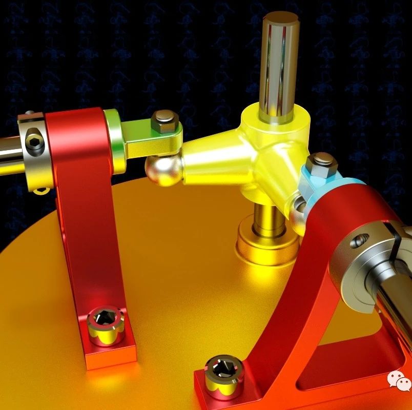 【精巧机构】ball joint transmission球头传动机构3D图纸 多种格式