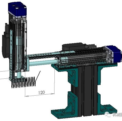 【机器人】xy-cartesian xy笛卡尔机器人3D图纸 Solidworks设计 附STEP