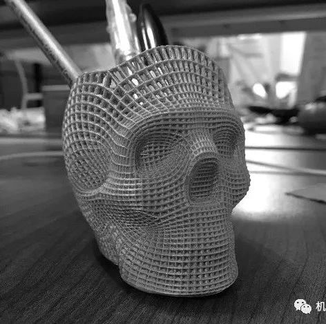 【3D打印】镂空骷髅头笔筒3D打印图纸 STL格式