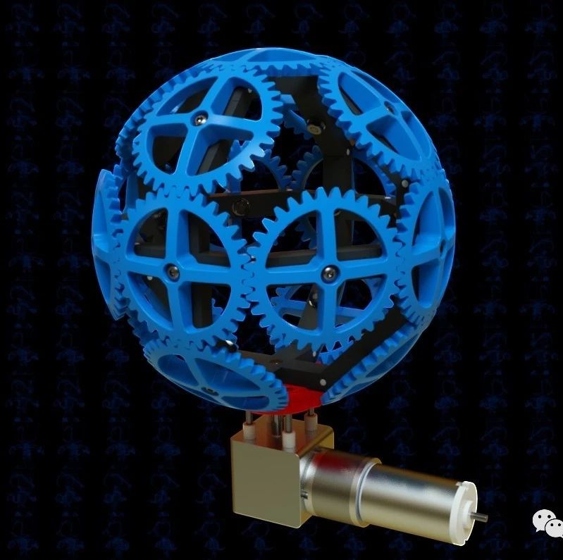 【精巧机构】gears xxxv玩具齿轮球结构3D图纸 多种格式