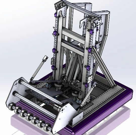【机器人】FRC spectrum 3847 2020机器人车3D图纸 STEP格式