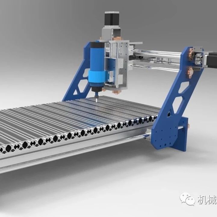 【工程机械】CNC 409三轴数控机床3D图纸 INVENTOR设计