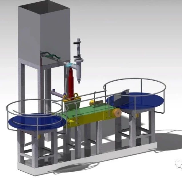 【工程机械】liquid filling machine液体灌装机简易模型3D图纸 CATIA设计